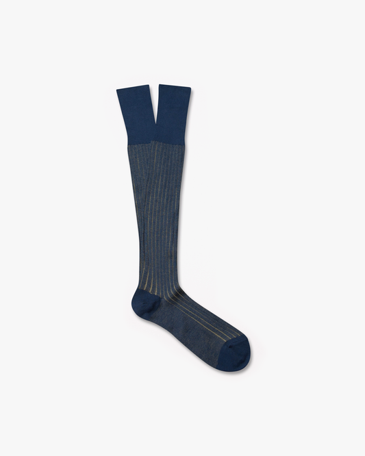Erik – Kniehohe Baumwollsocken – Gelb